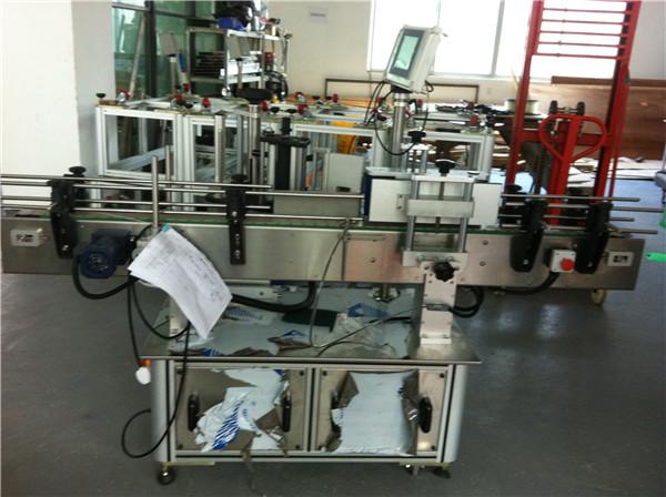 Aŭtomata Adhesive Labeling Machine Por Ronda Botela Etikedilo