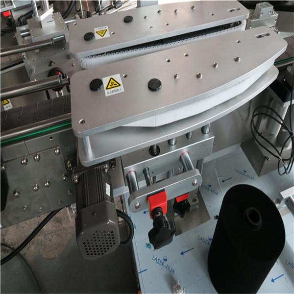 Plena Aŭtomata Kvadrata Botela Etikeda Maŝinaro 4000-8000 B / H Kapacito