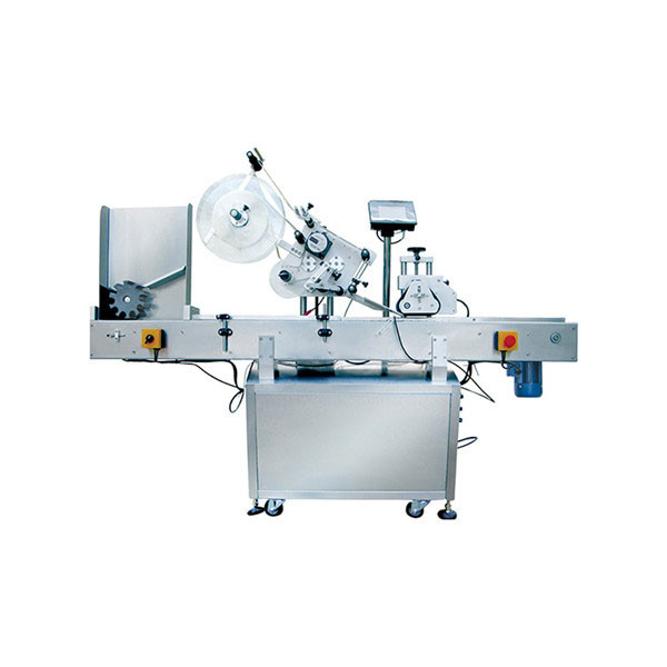 Alta Rapida SUS304 Broŝura Fiola Etikedmaŝino Por 60 - 500 BPM PLC-Kontrolo