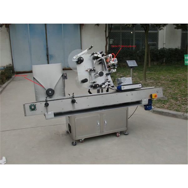 Inteligenta Kontrolo Aŭtomata Vial-Etikeda Maŝino