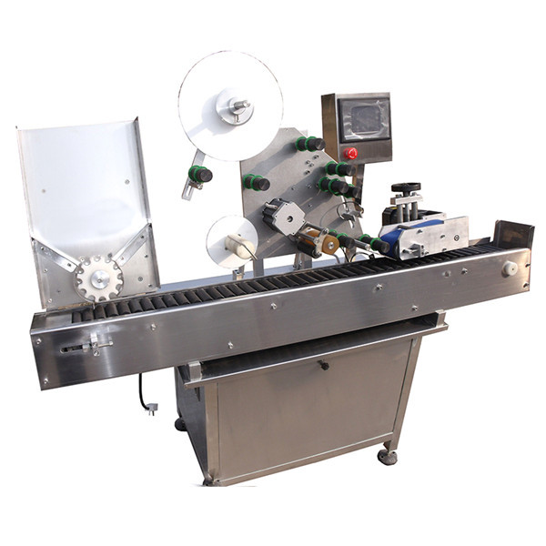 Malgranda Ronda Botela Flakona Glumarka Etiketa Maŝino Kun Disktelero