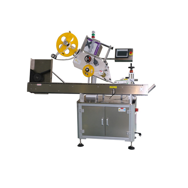 Eluzu Rezistan Flakon-Etikedan Maŝinon Por Lipo-Balzamo