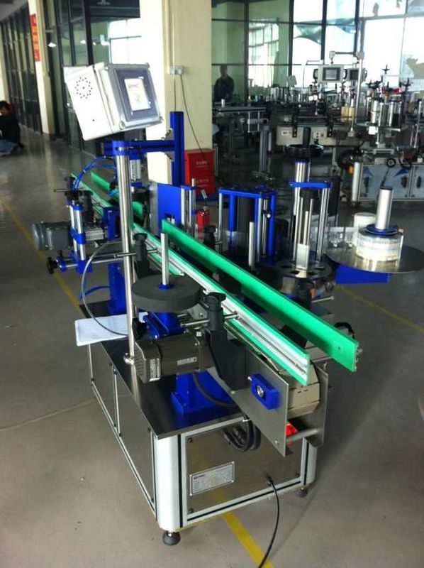 Ĉina 1500W-Potenca Ronda Botela Etikedmaŝino Por Trinkaĵa / Manĝaĵa / Chemicalemia provizanto