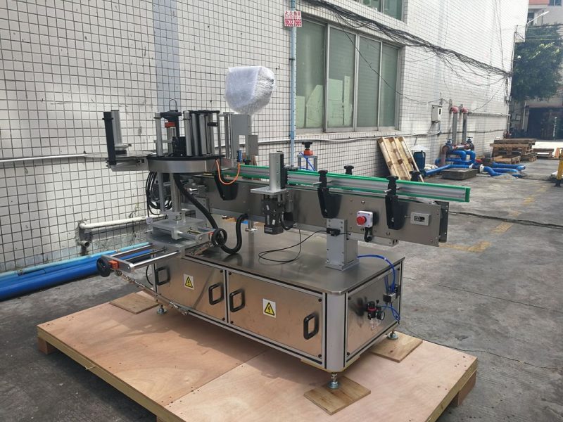 Ĉina Provizanto de Aŭtomata Ronda Botela Glumarko-Etikedila Maŝino