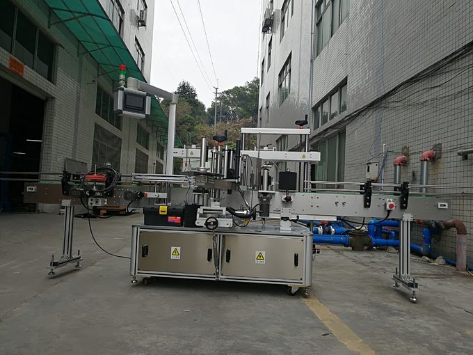 Glumarko Memgrupa Antaŭdorsa Aŭtomata Etikeda Sistemo PLC-Kontrolo